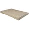 Msi Tuscany Beige 16 in. x 24 in. Brushed  Eased Edge Travertine Pool Coping ZOR-LSC-0142 - alternate 1
